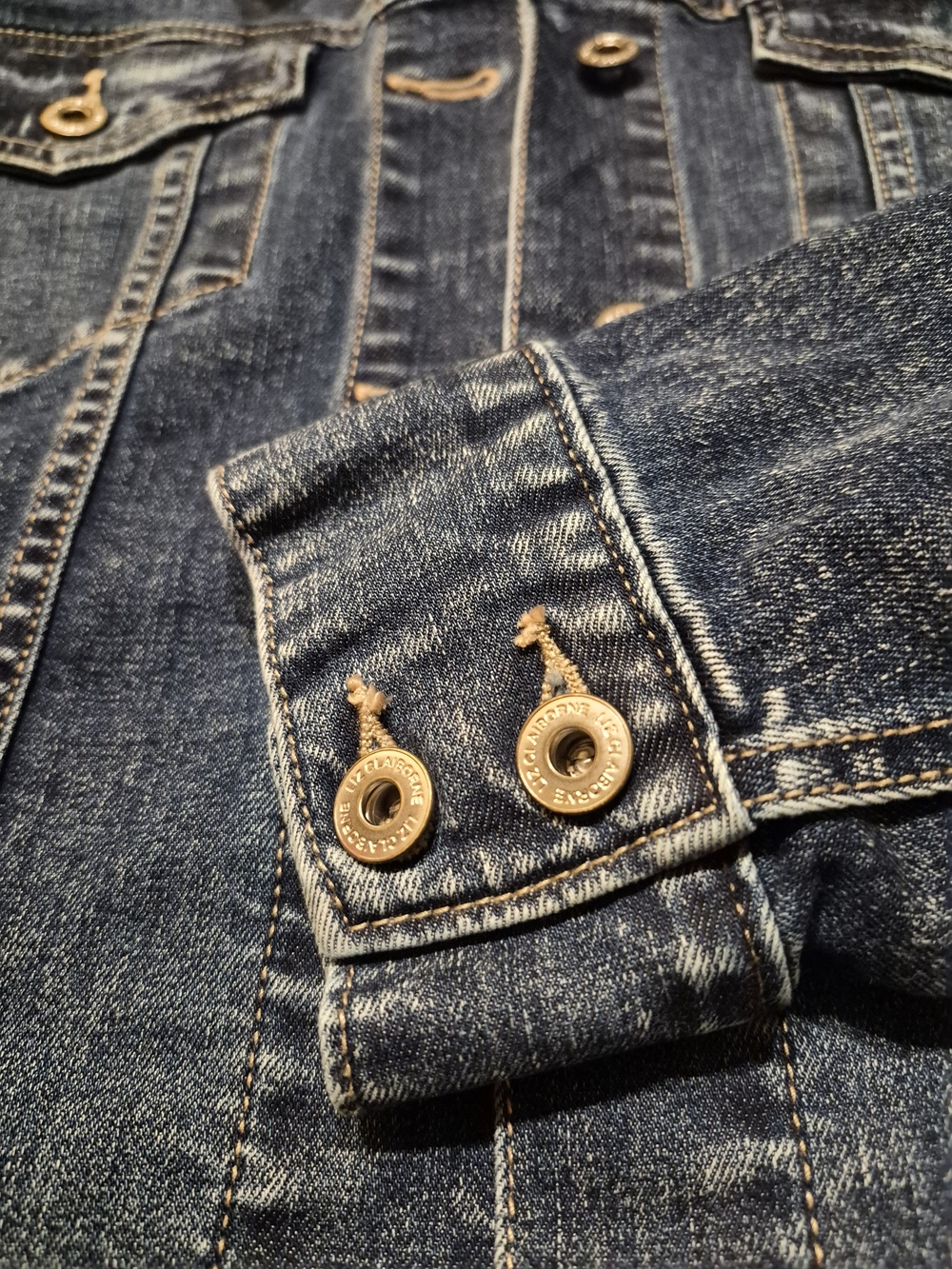 Liz Claiborne Denim Jacket - Picture 4 of 5
